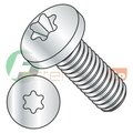 Newport Fasteners M2.5-0.45 x 12 mm Torx Pan Machine Screw, Zinc Plated Steel, 3000 PK 470982